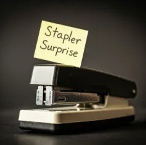 Stapler Surprise by Isaiah Anderson