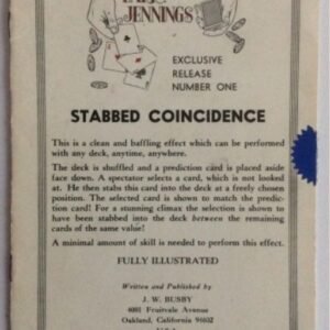 Larry Jennings - Stabbed Coincidence
