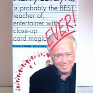 Harry Lorayne is probably the BEST teacher of, entertainer with close-up card magic EVER! Volume 6