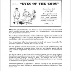 Eyes of the Gods by John Hamilton