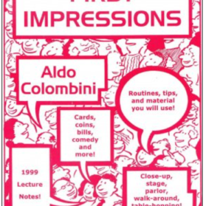 First Impressions by Aldo Colombini