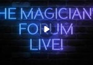 George McBride - The Magicians Forum Live 2020