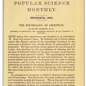 The Psychology of Deception by Joseph Jastrow