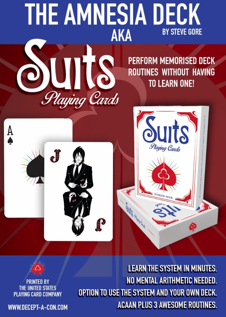 Amnesia – Suits Deck by Steve Gore