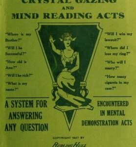 How to Answer Questions for Crystal Gazing and Mind Reading Acts by Burling Hull