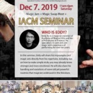 Eddy Xu – I.A.C.M. Card Magic Seminar