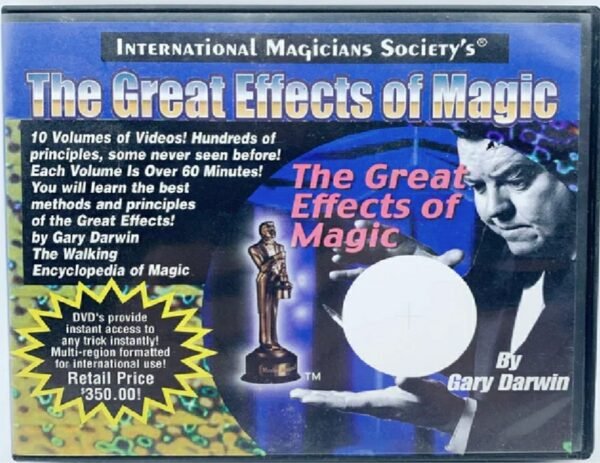 Gary Darwin - The great effects of magic volumes.1-10 (DVDs format perfect files download)