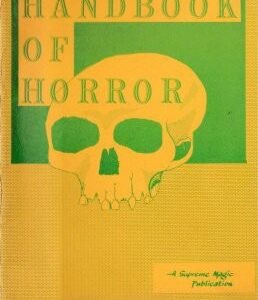 Handbook of Horror by Charles W. Cameron