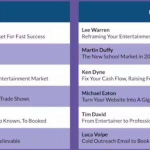 Ken Dyne - Entertainer Business Marketing Conference 2020 COMPLETE (12 hrs)