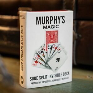 SURE SPLIT Invisible Deck Bicycle by Murphy's Magic.