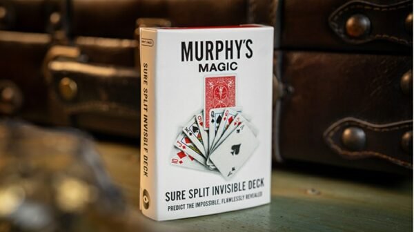 SURE SPLIT Invisible Deck Bicycle by Murphy's Magic.