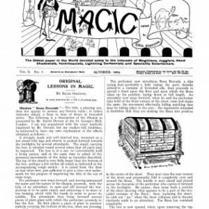 Stanyon's Magic Magazine Volume 10 (Oct 1909 - Sep 1910) by Ellis Stanyon