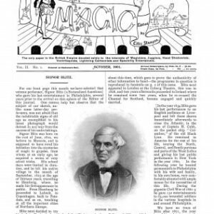 Stanyon's Magic Magazine Volume 2 (Oct 1901 - Sep 1902) by Ellis Stanyon