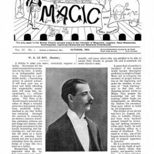 Stanyon's Magic Magazine Volume 4 (Oct 1903 - Sep 1904) by Ellis Stanyon