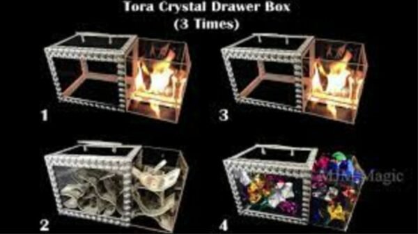 Tora Magic - Crystal Drawer Box (3 times)