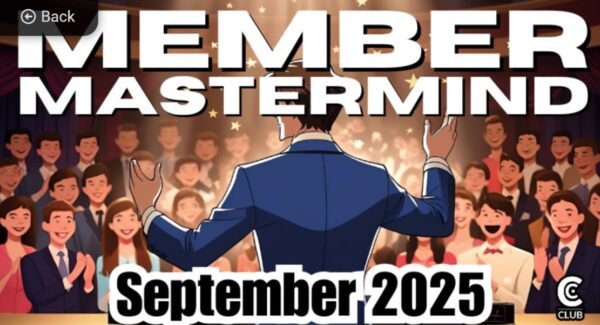 Conjuror Community Club - Member Mastermind September 2025