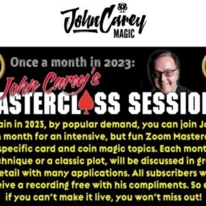 John Carey - Card Classics Masterclass Zoom Meeting