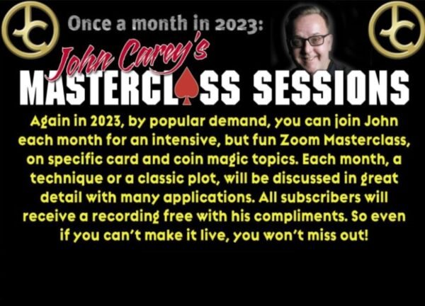 John Carey - Carey And Friends Episode 3 Zoom Meeting (14-07-2023)