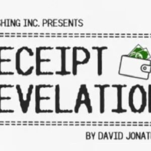 Receipt Revelation by David Jonathan
