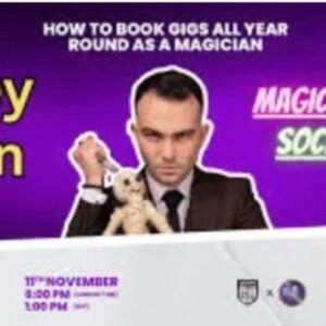 Ashley Green - How to Book Gigs All Year Round as a Magician