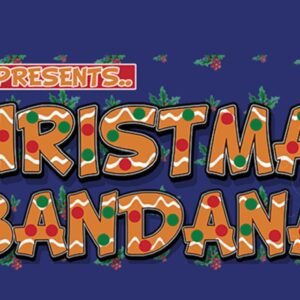 Christmas Bandana Gingerbread by Lee Alex