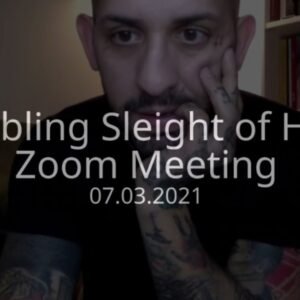 Gambling Sleight of Hand Zoom Meeting (07.03.2021)