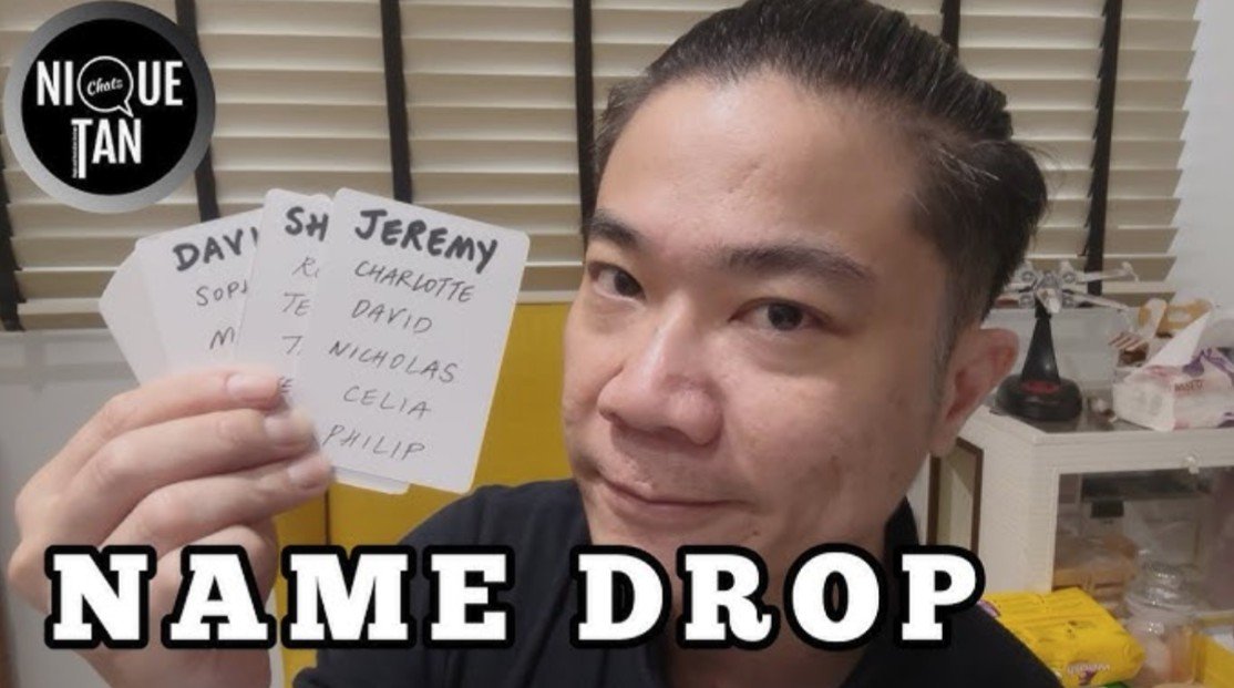 Name Drop by David Alnwick (Video+PDFs).