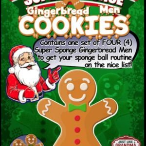 Super Sponge Gingerbread Men Cookies