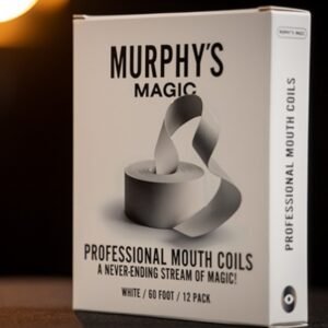 Professional Mouth Coils 60ft white (12pk) by Murphy's Magic