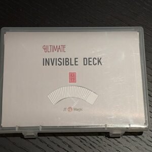 Ultimate Invisible Deck by Sway Liu and JT Magic