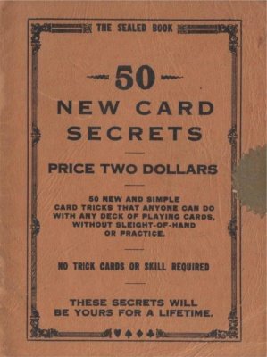 50 New Card Secrets by Frank La Fontaine and Dai Vernon