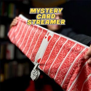 Mystery Card Streamer (Red 4 of Hearts) by PlayTime Magic DEFMA