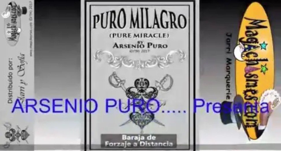 Puro Milagro by Arsenio Puro