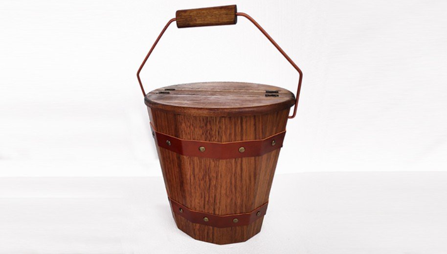 Wooden Duck Bucket by Tora Magic