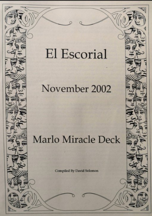 Marlo Miracle Deck by David Solomon