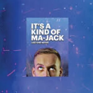 Its a kind of Ma-Jack Lecture Notes by Jack Rhodes