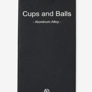 Aluminum Alloy Cups and Balls Set by TCC Magic.
