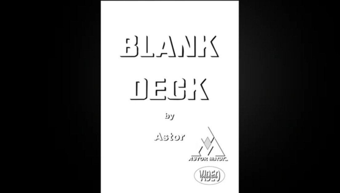 Blank Deck by Astor.