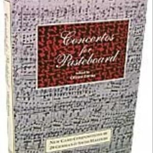 Concertos For Pasteboard - Book