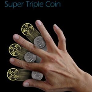 Double Face Super Triple Coin Eisenhower Dollar (DVD Download) by Johnny Wong.