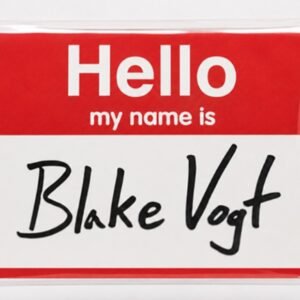 Hello by Blake Vogt.