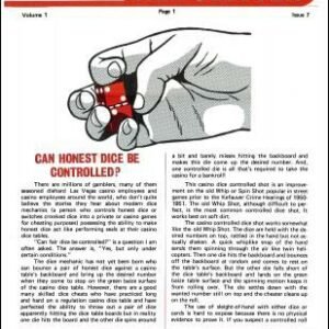 Newsletter by John Scarne.