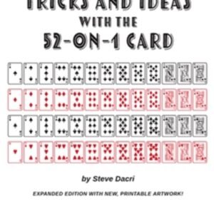 Tricks and Ideas with the 52-on-1 Card by Steve Dacri.