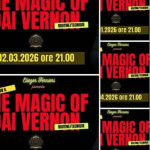 UMI Project Live Conference (Incontri Magici) – THE MAGIC OF DAI VERNON (Studiando Dai Vernon) – Lesson 1-5.