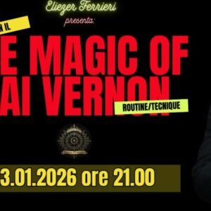 UMI Project Live Conference - THE MAGIC OF DAI VERNON (Studiando Dai Vernon) Lesson 1 (January 13, 2026) (Incontri Magici).
