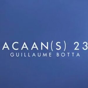 ACAAN (S) 23 de Guillaume Botta.